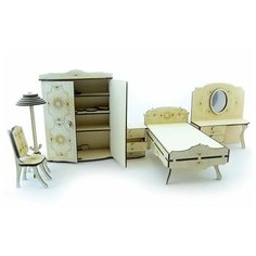 Сборная модель Lemmo Набор мебели Спальня (МЕ-7)