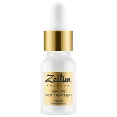 Zeitun Premium NIQA Healing Spot Treatment Масляный эликсир для точечного нанесения против несовершенств для проблемной кожи лица с маслом черного тмина, 10 мл Зейтун