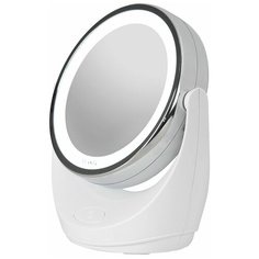 Зеркало косметическое настольное PLANTA PLM-1425 с подсветкой белый