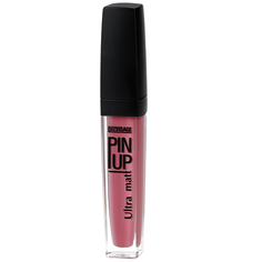 LUXVISAGE Блеск для губ Pin-Up Ultra Matt матовый, 19-Пыльная роза