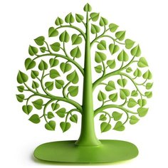 Подставка для украшений Qualy Bodhi, зеленый