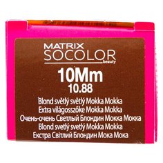 Matrix Socolor Beauty стойкая крем-краска для волос, 10Mm очень-очень светлый блондин мокка мокка, 90 мл