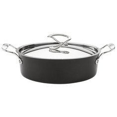 Сотейник Circulon Style 88001, 24 см, с крышкой, черный