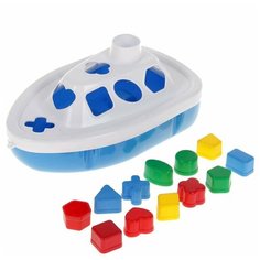 Сортер СТРОМ Катер с логическими фигурами