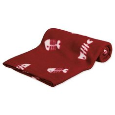 Подстилка-плед для собак TRIXIE Beany Blanket 100х70 см бордовый