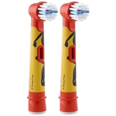 Насадка Oral-B Stages Kids Incredibles для электрической щетки, красный, 2 шт.