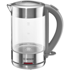 Чайник Bosch TWK 7090B, прозрачный/серебристый