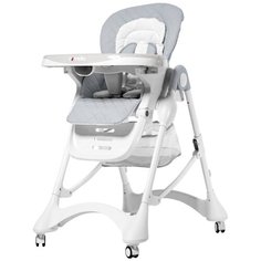 Стульчик для кормления CARRELLO Caramel, cloud grey