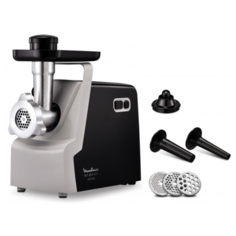 Мясорубка Moulinex ME 542810 (2400 Вт), черный/серебристый