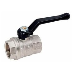 Кран шаровый Bugatti Oregon 03000 муфтовый (ВР/ВР), латунь Ду 15 (1/2")