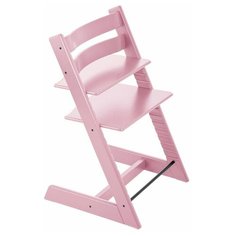 Растущий стульчик Stokke Tripp Trapp из бука, нежно-розовый