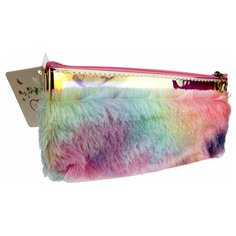 Косметичка Lucky Т17836, голубой/розовый