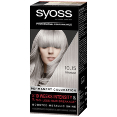 Syoss Color Стойкая крем-краска для волос, 10-15 титановый