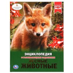 Энциклопедия с развивающими заданиями. Лесные животные Умка