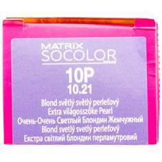 Matrix Socolor Beauty стойкая крем-краска для волос, 10P очень-очень светлый блондин жемчужный, 90 мл