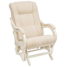 Кресло-качалка глайдер Модель 78 Дуб шампань, ткань Verona Vanilla Komfort