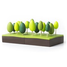 Шпажки для закусок и канапе Qualy Forest Party Fork