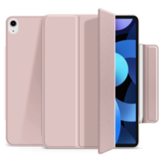 Чехол книжка / подставка iPad Air 4 (2020) 10,9", магнит, экокожа, спящий режим, розовый Deppa