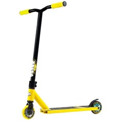 Трюковый самокат Plank Hop желтый