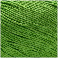 Пряжа из Троицка Крокус 100гр. 160м. (100% мерсеризованный хлопок) (3295 яркий салат) 5 шт Троицкая камвольная фабрика