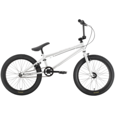 Велосипед BMX STARK Madness BMX 1 (2021) серебристый/серебристый (требует финальной сборки)