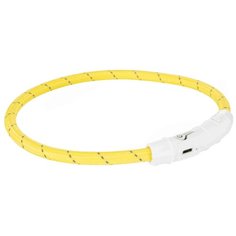 Ошейник TRIXIE USB Flash Light XS-S 12690-12706 35 см желтый