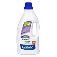 Жидкость для стирки SODASAN для цветных тканей Лаванда, 1.5 л, бутылка
