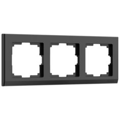 Рамка Werkel Stark на 3 поста черный W0031808 4690389161872
