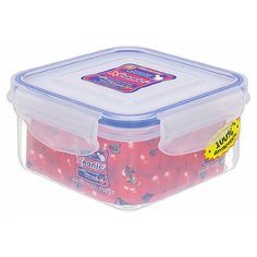 Xeonic Контейнер для пищевых продуктов 810003, 10x10 см, прозрачный/синий