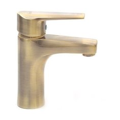 Смеситель для раковины (умывальника) Frap H30-4 F1030-4 однорычажный бронзовый