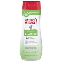Шампунь Natures Miracle для собак со светлой шерстью, с ароматом цветущего миндаля, 473 мл