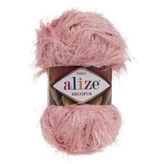 Пряжа ALIZE Decofur травка 100гр. 110м. (100%п/э) ТУ (161 пудра) 5 шт