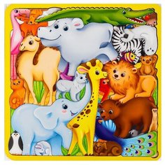 Дидактические игры и материалы. Головоломка "Животные мира", П208 4276021 Лесная мастерская