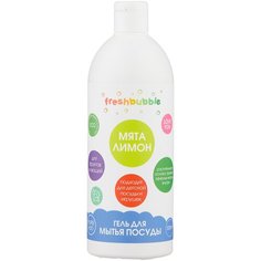 Freshbubble Гель для мытья посуды Мята и лимон, 0.5 л