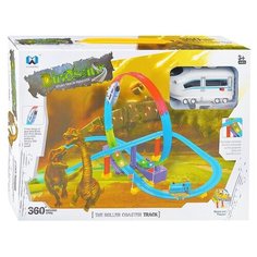 Железная дорога Oubaoloon на батарейках, в коробке (XM8001A)