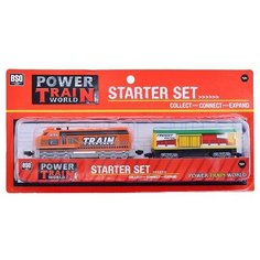 Поезд Oubaoloon с прицепом, в коробке (2021-3)