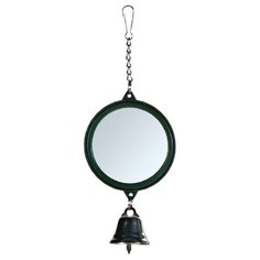 Зеркало ф 6 см с колокольчиком Trixie