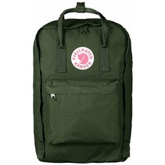 Рюкзак Fjallraven Kanken 17" 660, цвет: зеленый, 20 л
