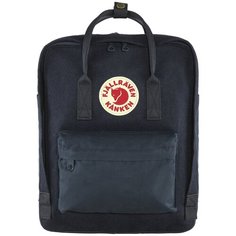Рюкзак Fjallraven Kanken Re-Wool, темно-синий, 28х12х36 см, 16 л
