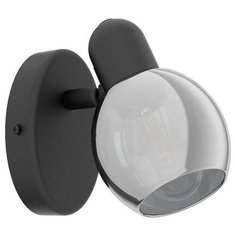 Спот Eglo, 1х28W, черный, размеры (мм)-65, плафон - черный