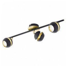 Спот Eglo ПРОМО, 3х4W, золото, размеры (мм)-585x105, 3000К, плафон - золото, черный