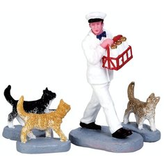 Сувенир Весёлый молочник, набор из 4 фигур Lemax