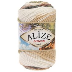 Пряжа ALIZE Burcum Batik 100гр. 210м. (100% акрил) ТУ (1893 секционный) 5 шт