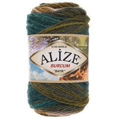 Пряжа ALIZE Burcum Batik 100гр. 210м. (100% акрил) ТУ (4684 секционный) 5 шт