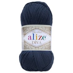 Пряжа ALIZE Diva 100гр. 350м. (100% микрофибра) ТУ (361) 5 шт