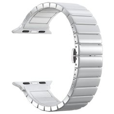 Ремешок Deppa Band Ceramic для Apple Watch 38/40 mm, керамический, белый