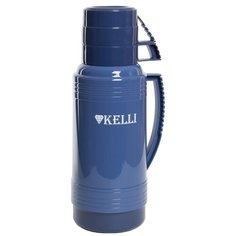 Классический термос Kelli KL-0945, 1 л синий
