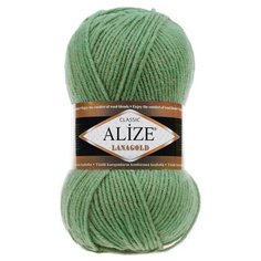 Пряжа ALIZE Lanagold 100гр., 240м (49%шерсть, 51%акрил) (180 Серебряная Сосна) 5 шт