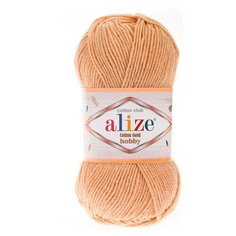 Пряжа Alize Cotton Gold Hobby 50г 165м (55% хлопок, 45% акрил) (446 Пепельная Пудра) 5 шт