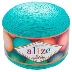 Пряжа для вязания Alize Diva Ombre Batik 250г 875м (100% микрофибра акрил) (7370 секционный) 2 мотка